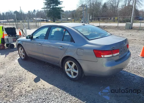 2007 Hyundai Sonata Gls from USA, damaged, VIN 5NPET46C87H296954